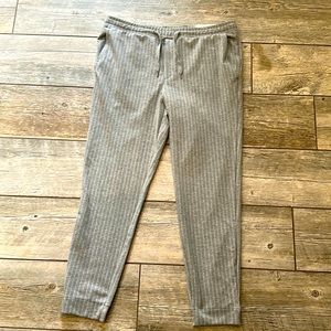 Pinstripe Joggers
